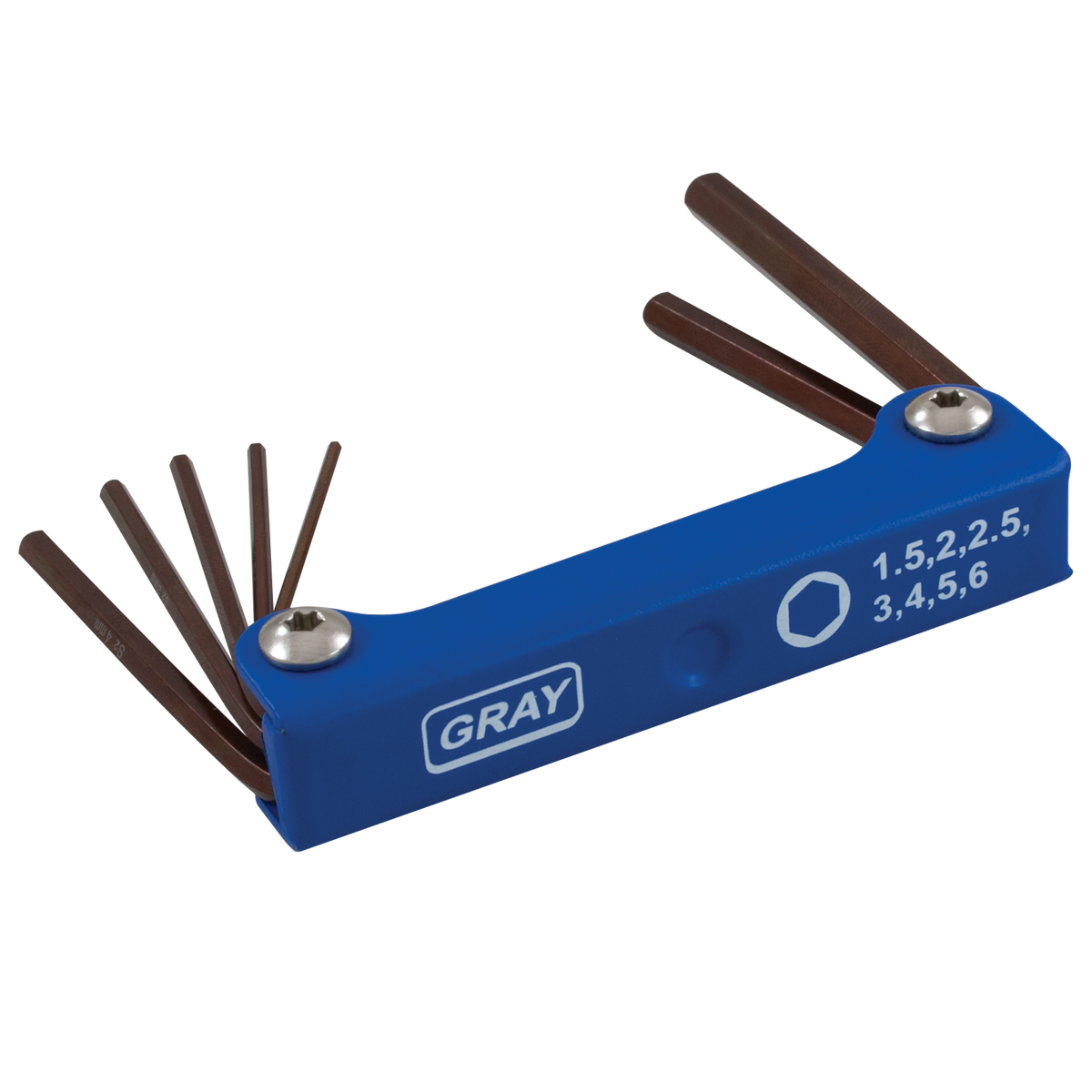 8 Pc. Metric Hex Key Fold-Up Set - SATA 8 Pc. Metric Hex Key Fold-Up Set - SATA