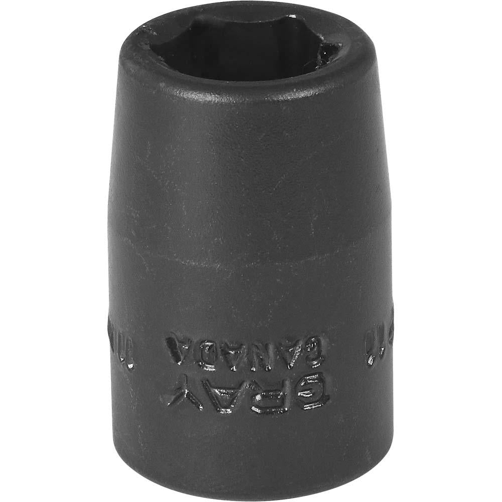 thumbnail image 2 of Gray Tools Standard 1 1/2-in Drive 6 Point Standard Length 3 1/2-in Impact Socket 8-6112 2 of 13