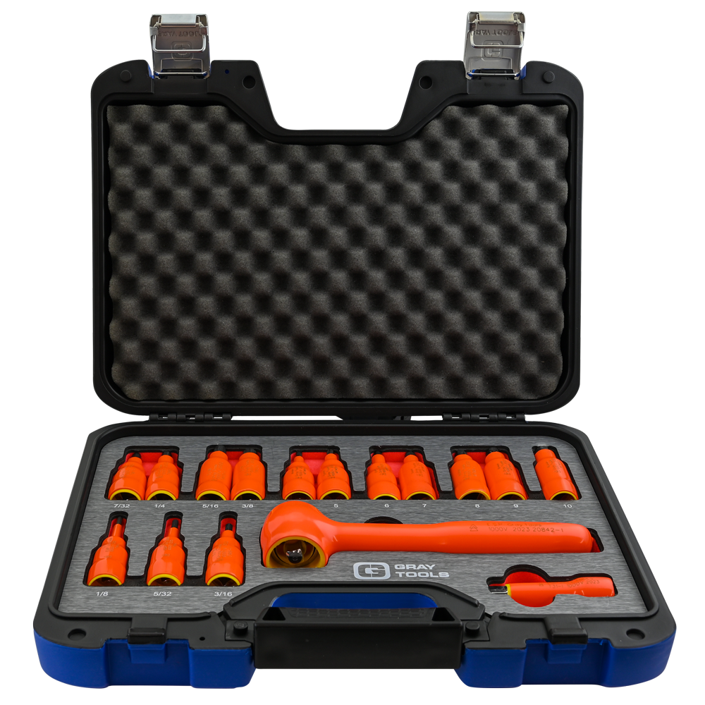 Insulate Socket Set 16 Pc. 3/8