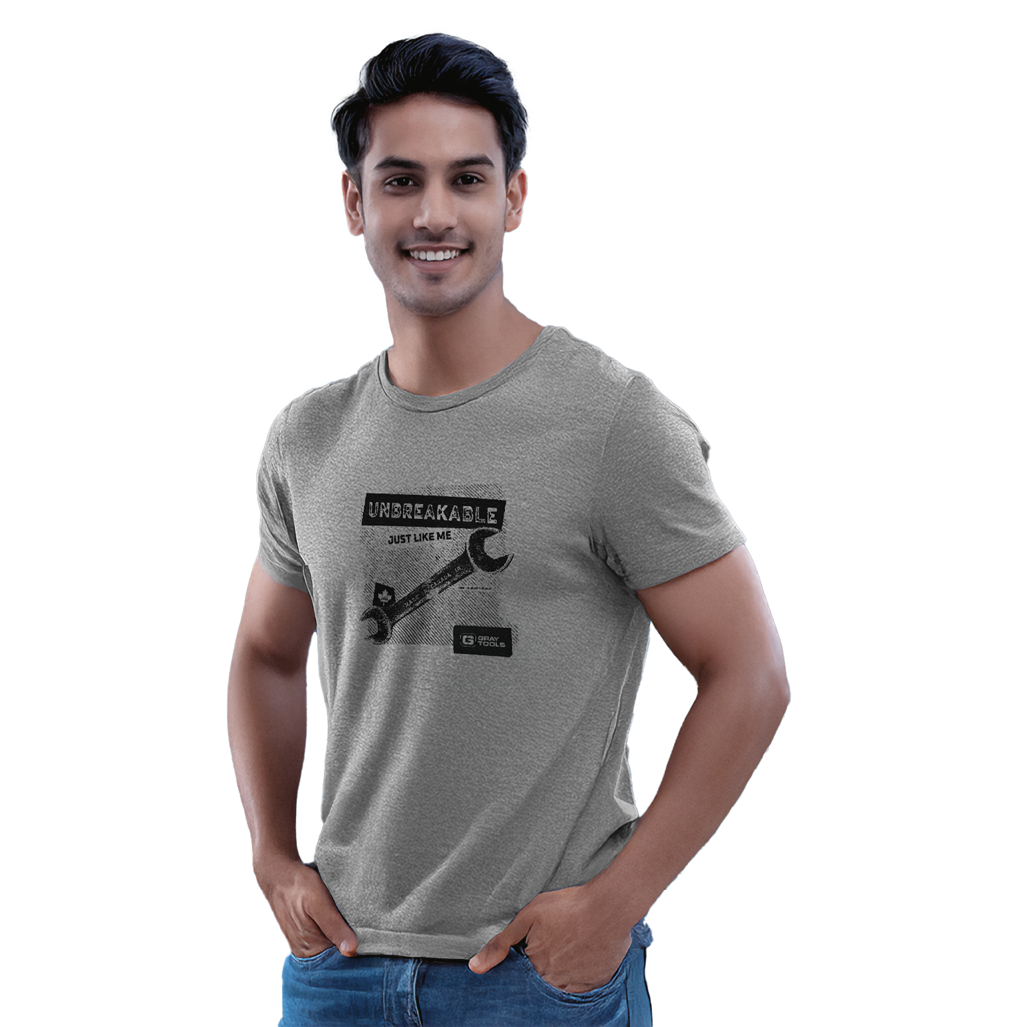Gray Tools Organic Cotton T-Shirt-Made in Canada