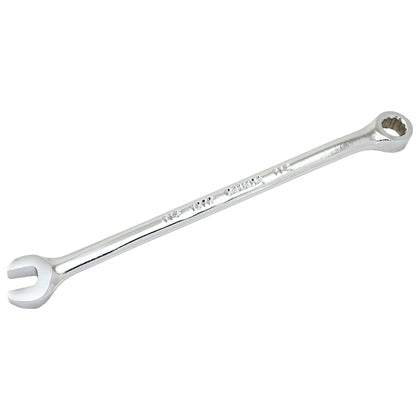 12 Point SAE Combination Wrenches - 15° Offset - Satin Chrome Finish