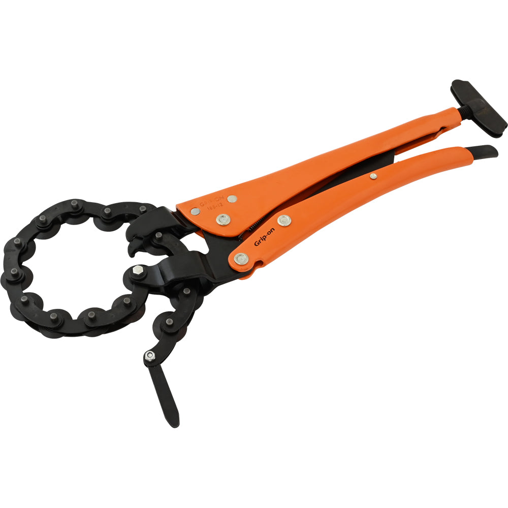 Grip-On GR186-12 Chain Pipe Cuttr, Stainless Steel, Copper