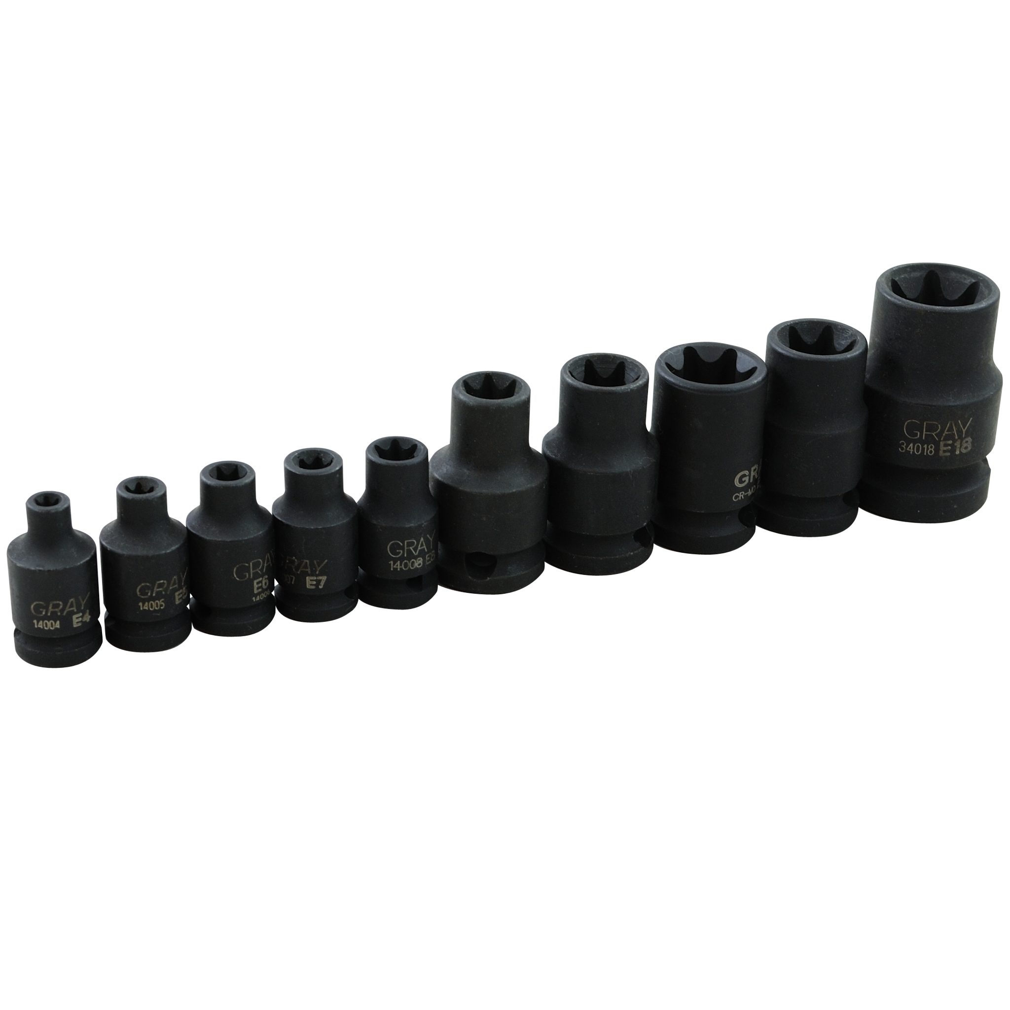 E torx impact online socket set