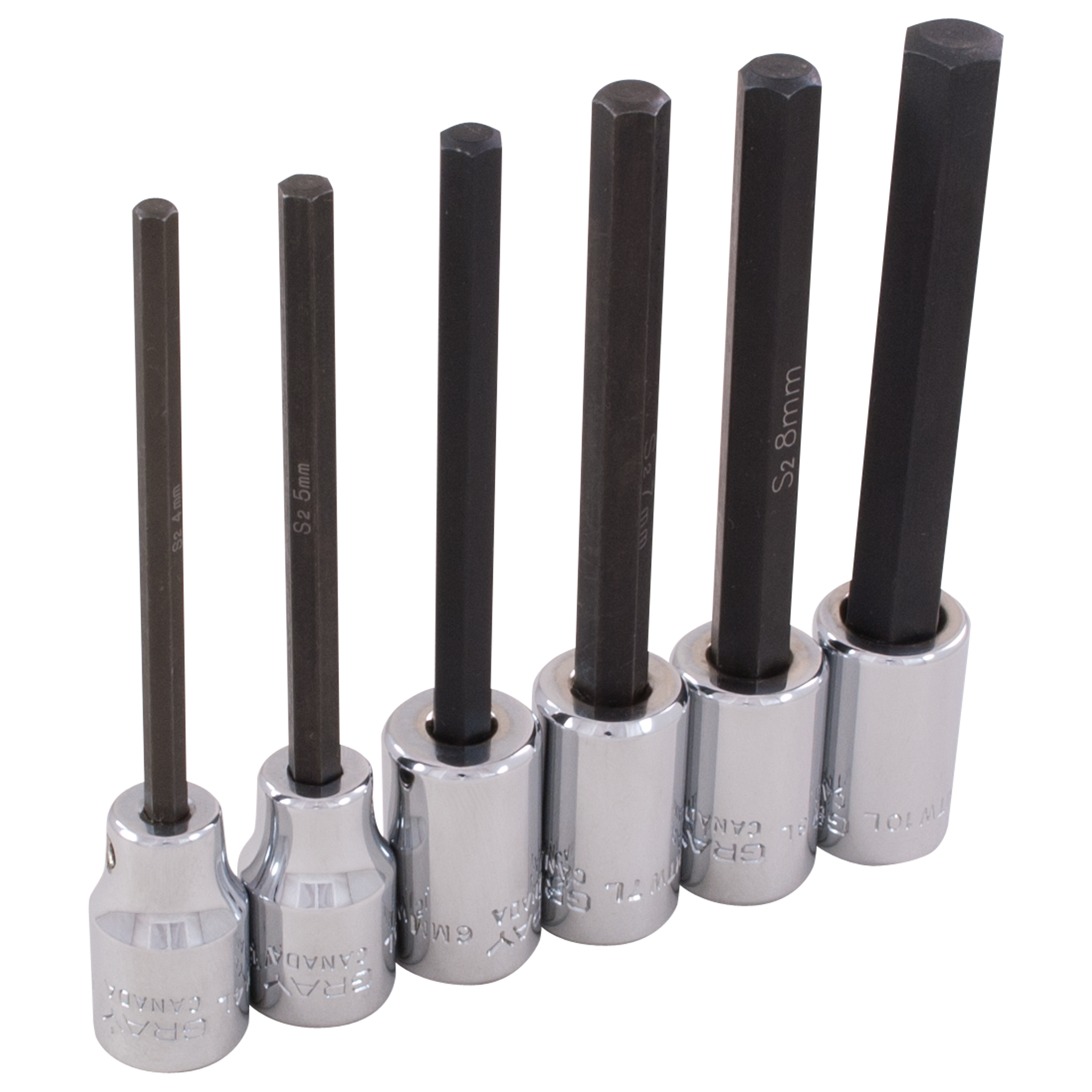 Hex head best sale bit set