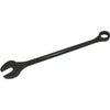 12 Point SAE Round Shank Large Combination Wrenches - 15° Offset - Black Oxide Finish
