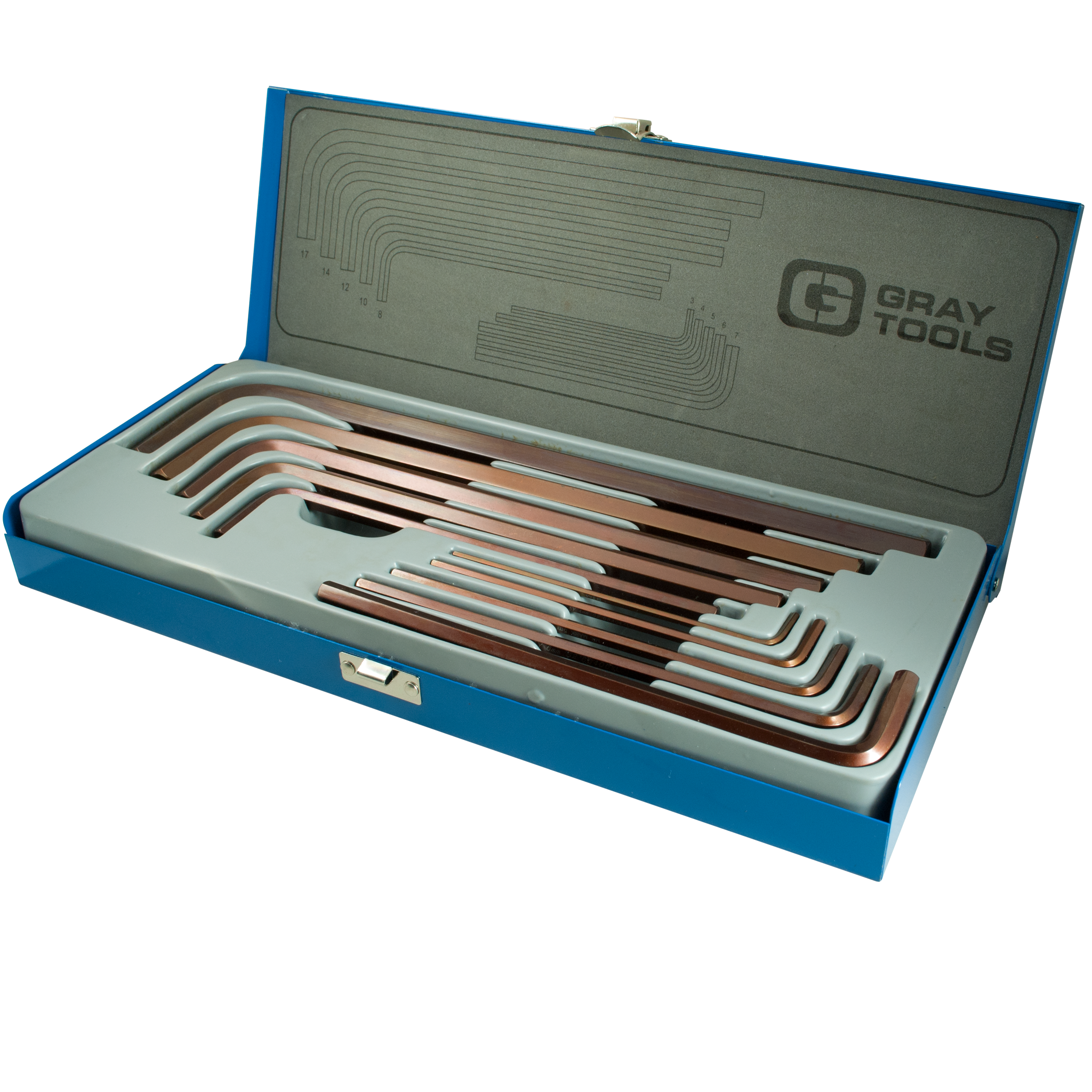 10 Piece Metric Extra Long Arm Hex Key Set