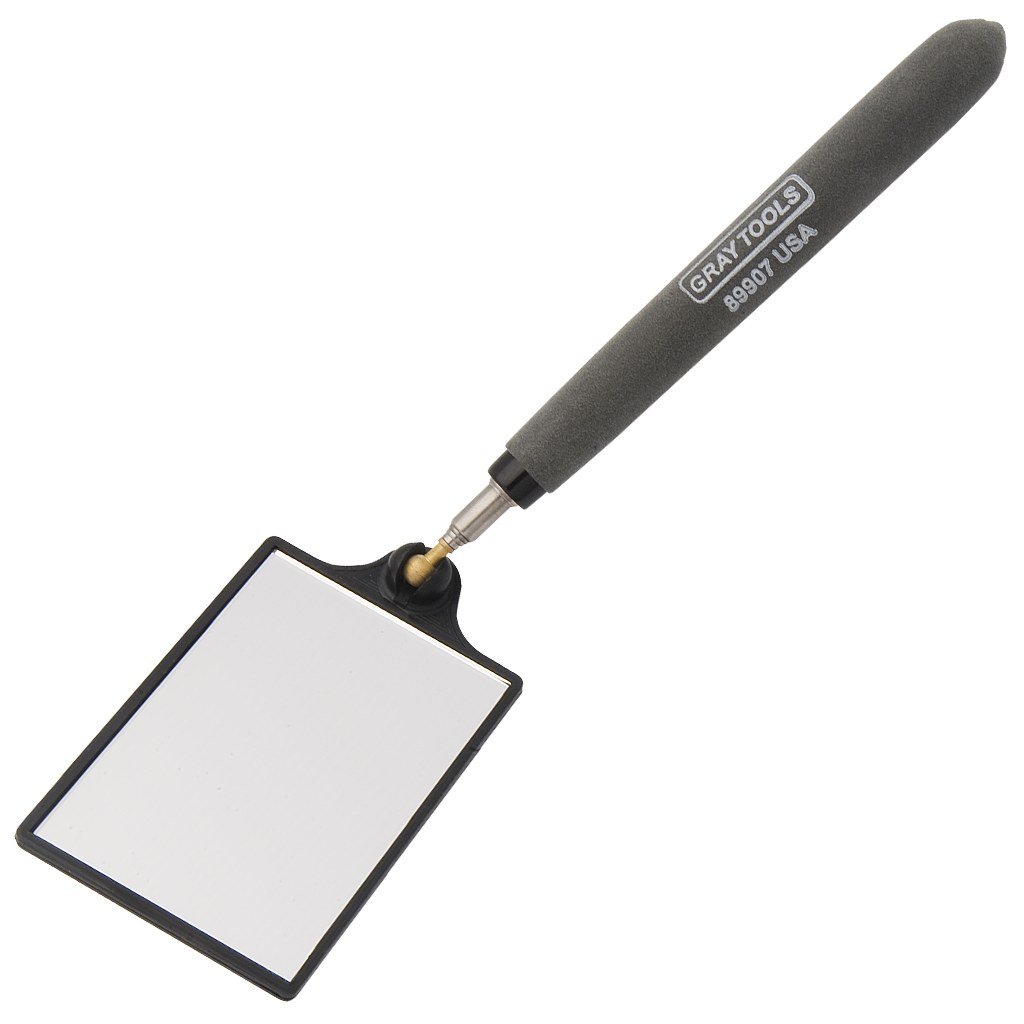 Swivel Head Telescopic Inspection Mirror 21/2" x 31/2" Rectangular