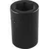 2-1/2" # 5 Spline Drive Standard Length Sockets - Impact Black Industrial Finish