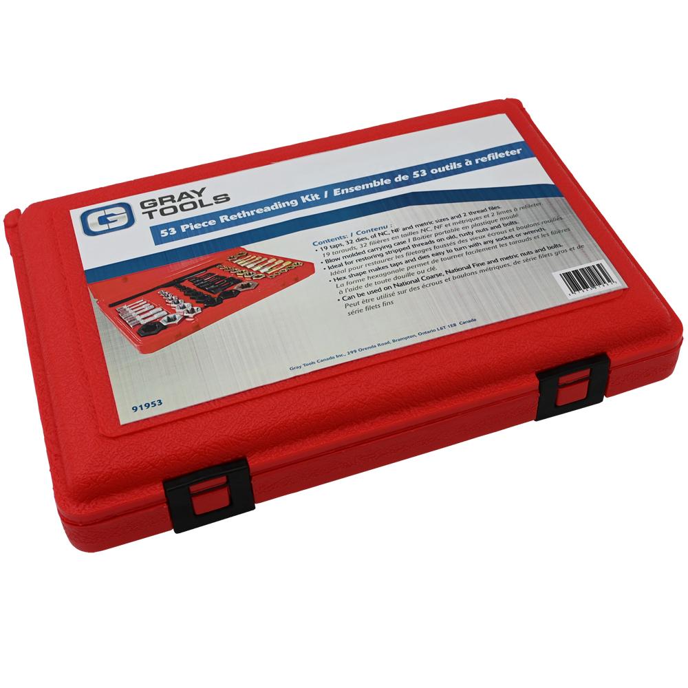 53 Piece Rethreading Kit – Gray Tools Online Store