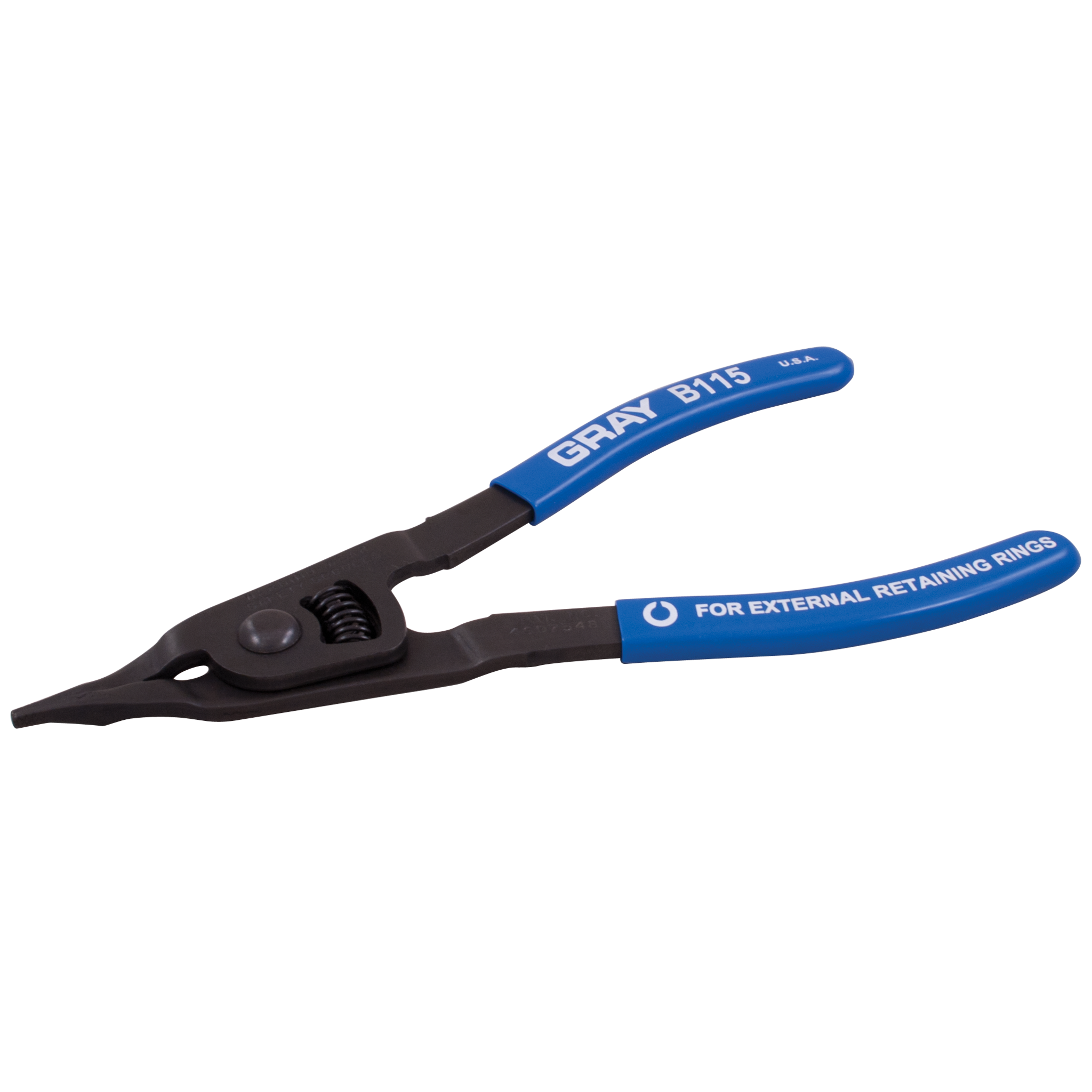 Heavy Duty Industrial Snap-Ring Pliers (Fixed Straight Tips)