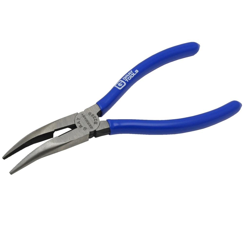 Needle Nose 45° Curved with Cutter Pliers