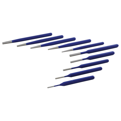 10 piece pin taper punch set