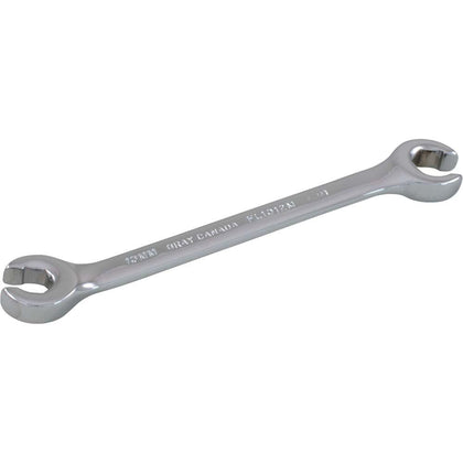 Metric Mirror Chrome Flare Nut Wrenches - 15° Offset