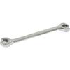 Metric Mirror Chrome Flare Nut Wrenches - 15° Offset