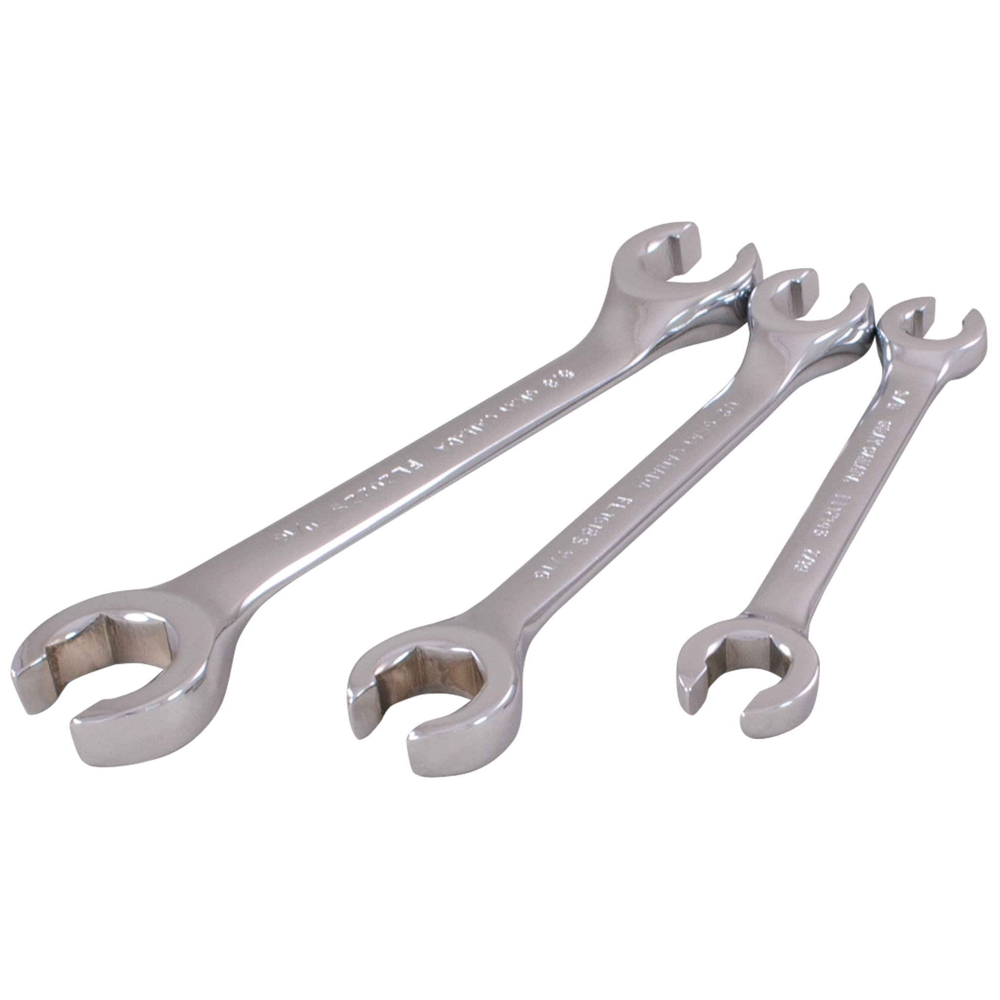 Platinum Tech 99310 8 Piece Sae Flare Nut Crowfoot Wrench Set