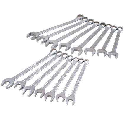 15 piece metric combination wrench set