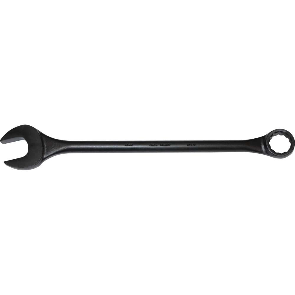 12 Point Metric Round Shank Combination Wrenches - 15° Offset - Black Oxide Finish