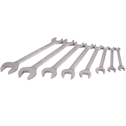8 piece metric open end wrench set