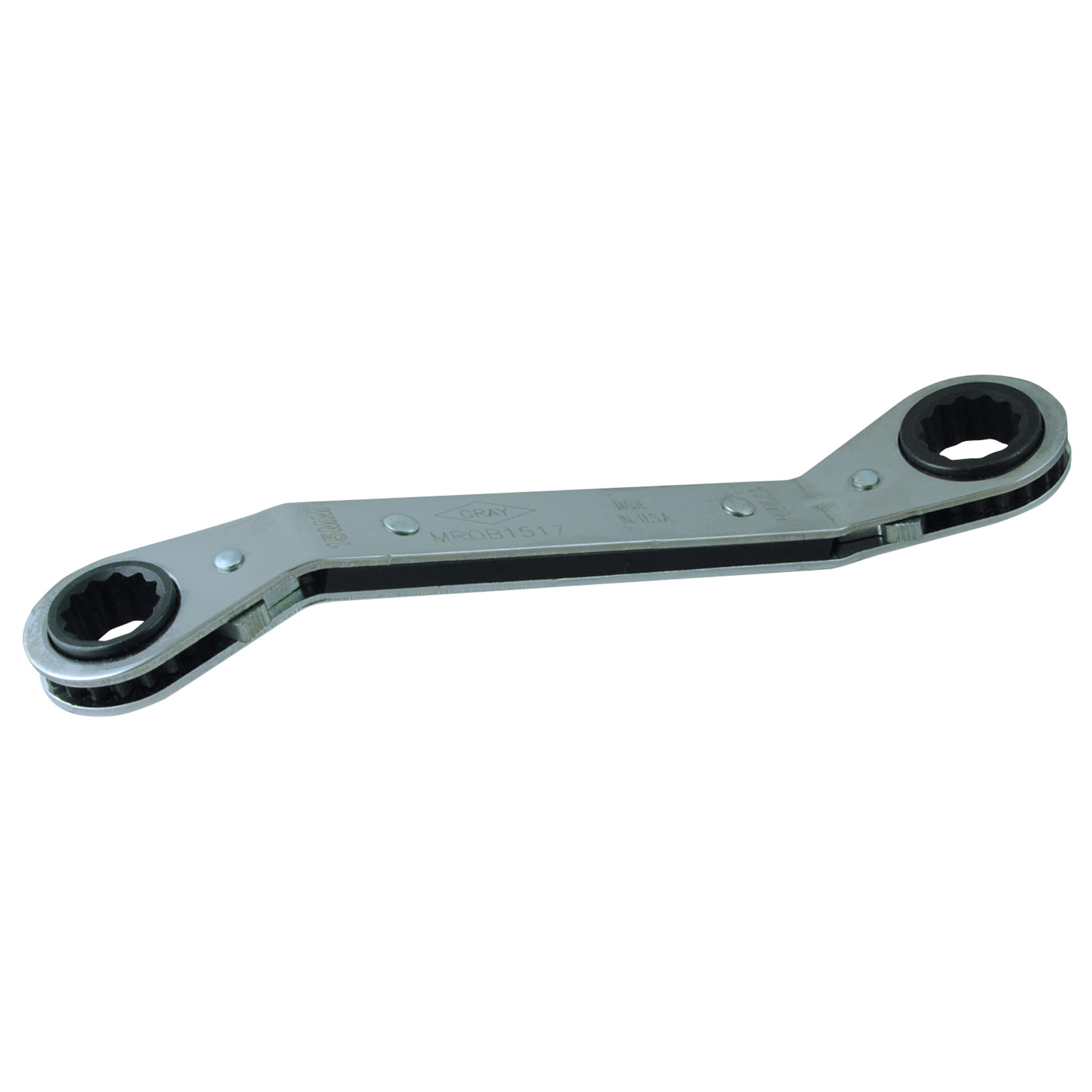 Metric 25° Offset Ratcheting Box End Wrenches - 12 Point