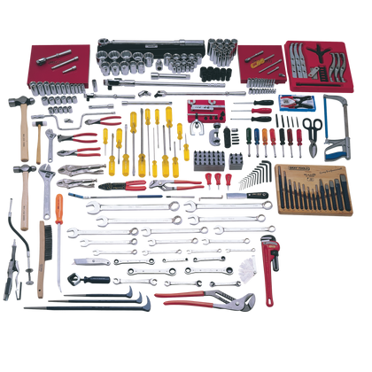 224 Piece Intermediate SAE Set - Tools Only