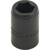 1/2" Drive 6 Point Standard Length Sockets - Impact Black Industrial Finish