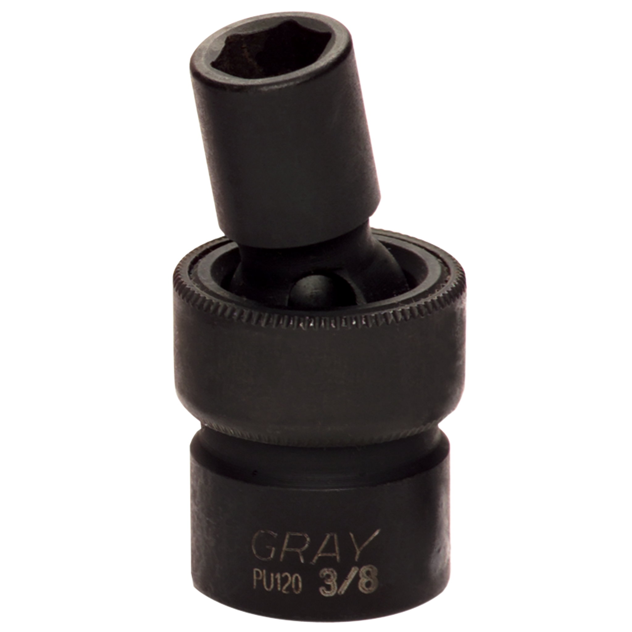 3/8" Drive Universal Joint Sockets - Impact Black Industrial Finish