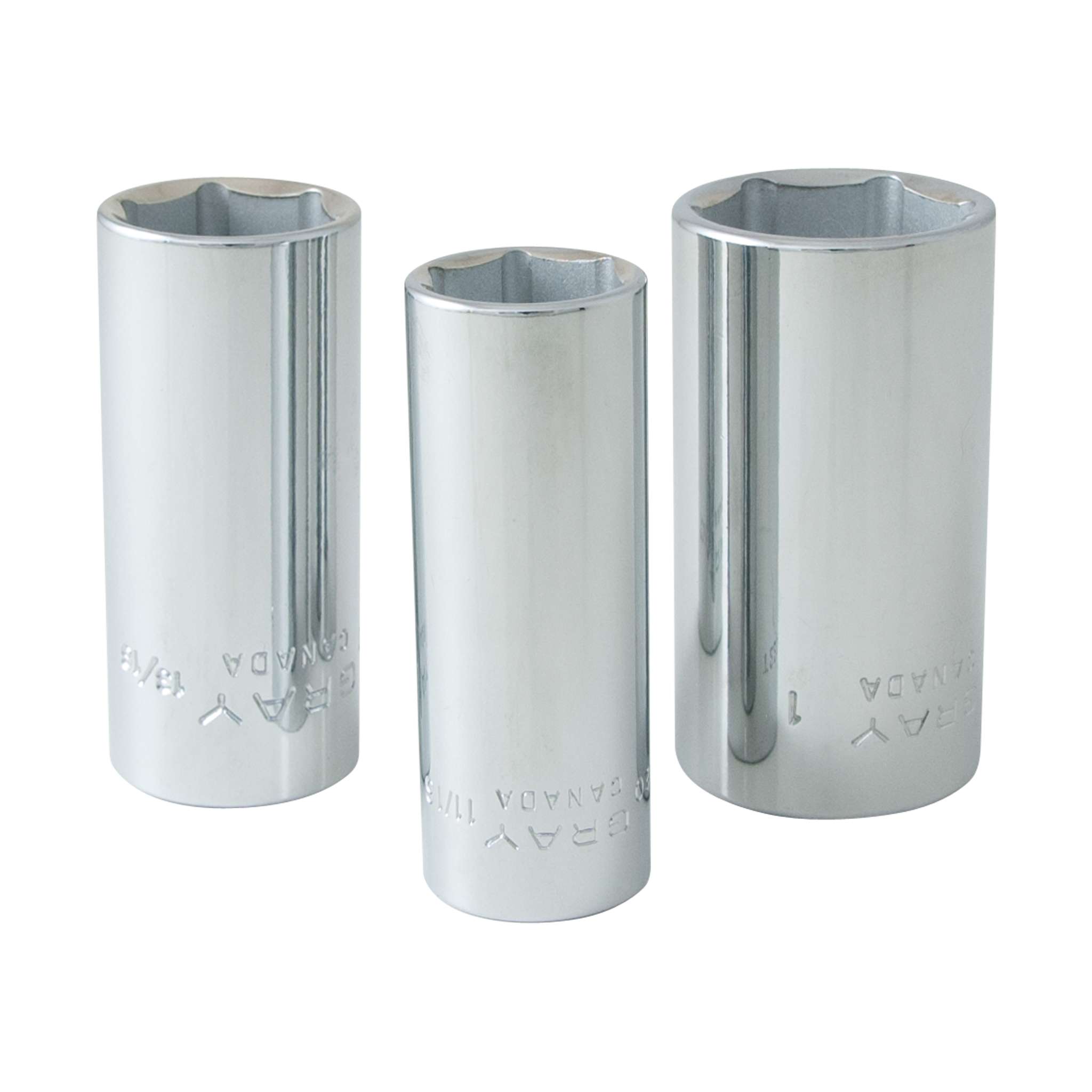 Crescent - Deep Hand Socket: 3/8" Drive, 7/16" Socket, 6-Point | MSC Direct