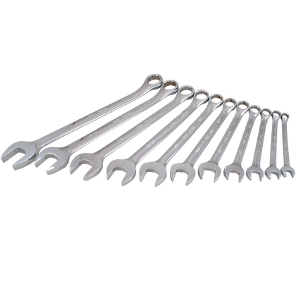 11 piece SAE combination wrench set